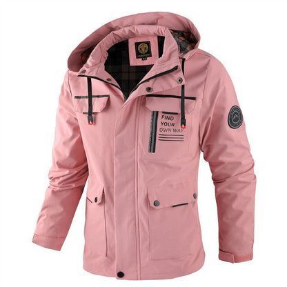 Wasserdichte Outdoor-Jacke Männer Sportlich