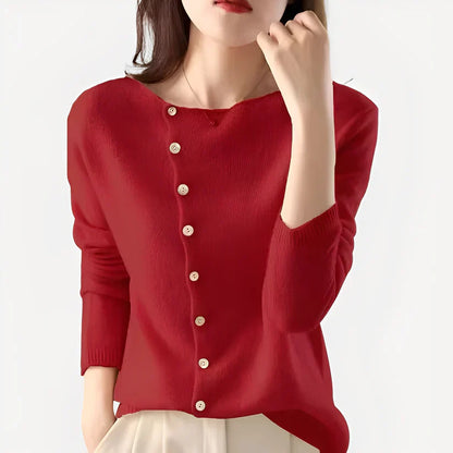 Stylische Damenstrickjacke Warm Elegant
