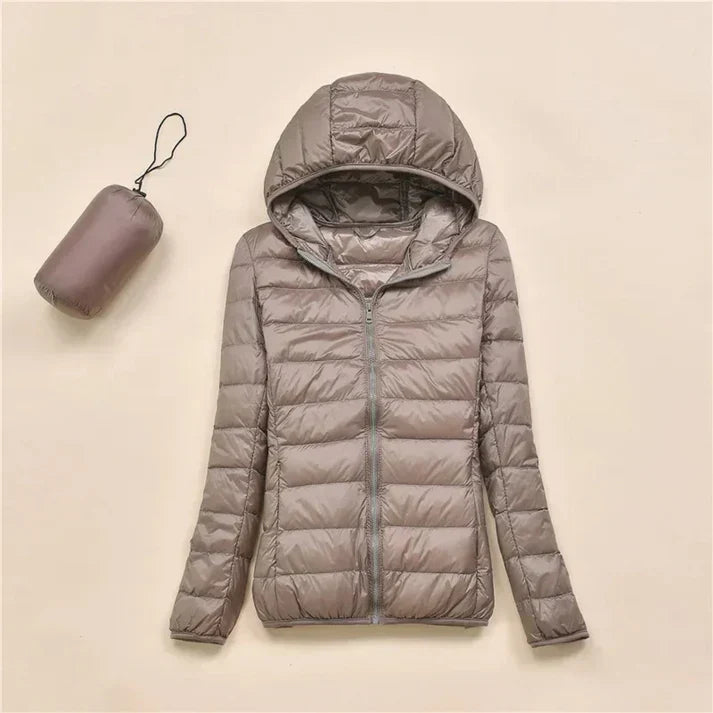 Leichte Wattierte Jacke Marina Blau
