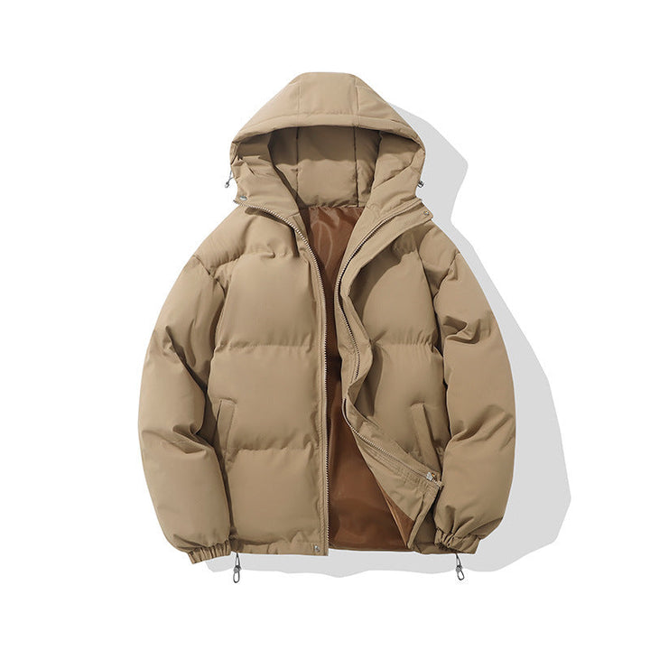 Frauen Winterjacke Warm Gepolstert Kapuze