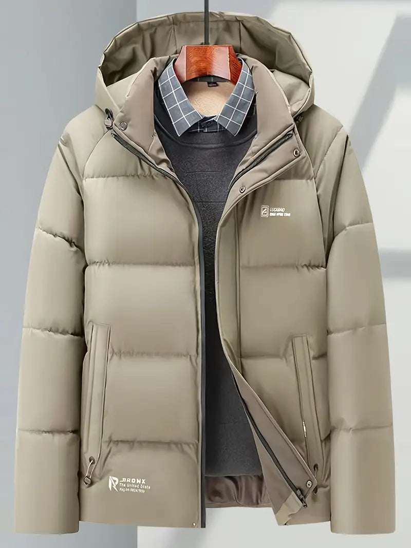 Eleganter Herren Wintermantel Business Stil