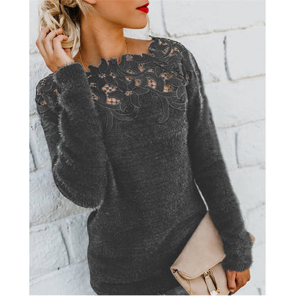 Kuschelpullover Weich Bequem Warm