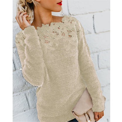 Kuschelpullover Weich Bequem Warm