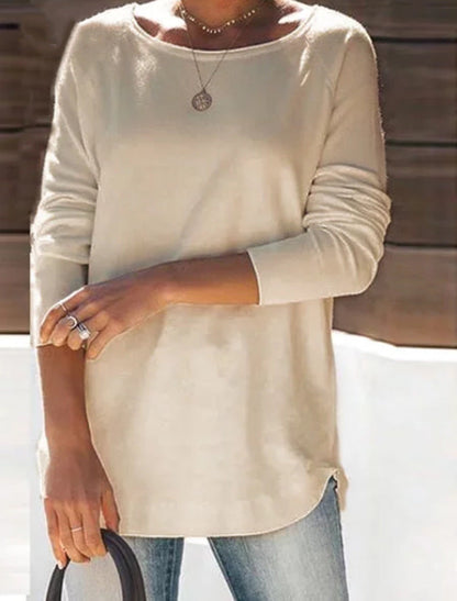Bequemer Pullover Einfach Stilvoll