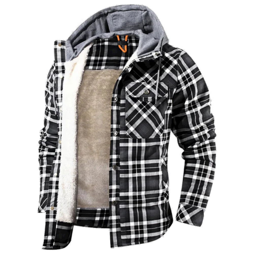 Elegante Damenjacke aus Holzoptik, Bequem & Langlebig