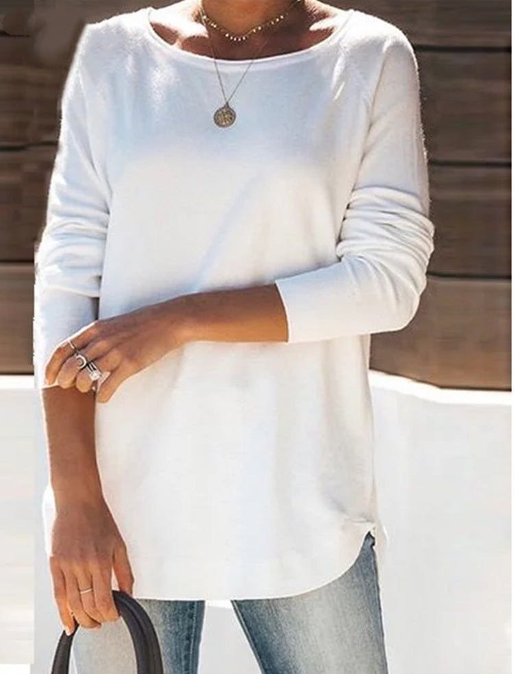 Bequemer Pullover Einfach Stilvoll - IdealeKleiden