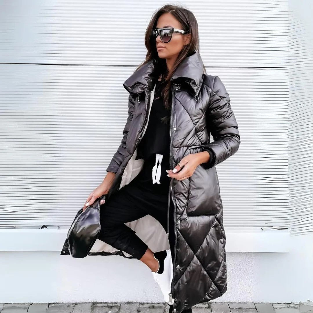 Warmes Winterparka Damen Lang