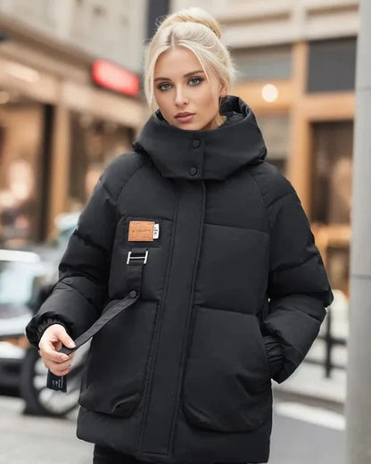 Warmes Winterkleid Bequem Damen
