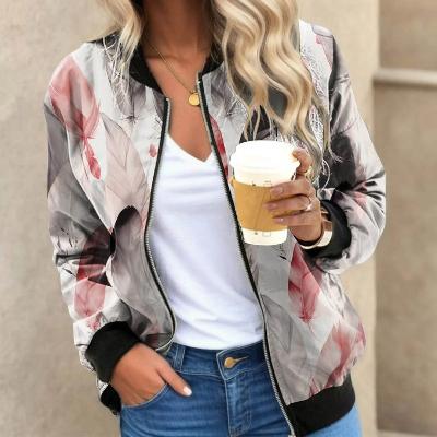 Sommerblazer Frauen Lebendige Blüten