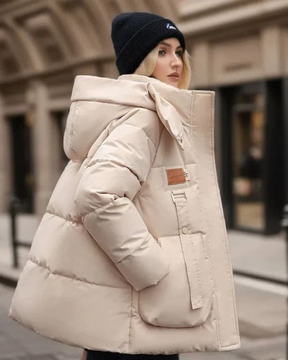 Warmes Winterkleid Bequem Damen
