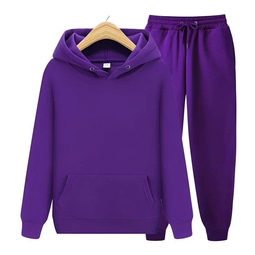 Bequemes Unisex Hoodie Set