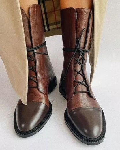Damenstiefel Mit Hochwertigen Absätzen