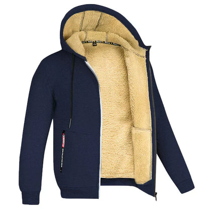 Warme Hoodie Fleece Innenfutter Damen Herren