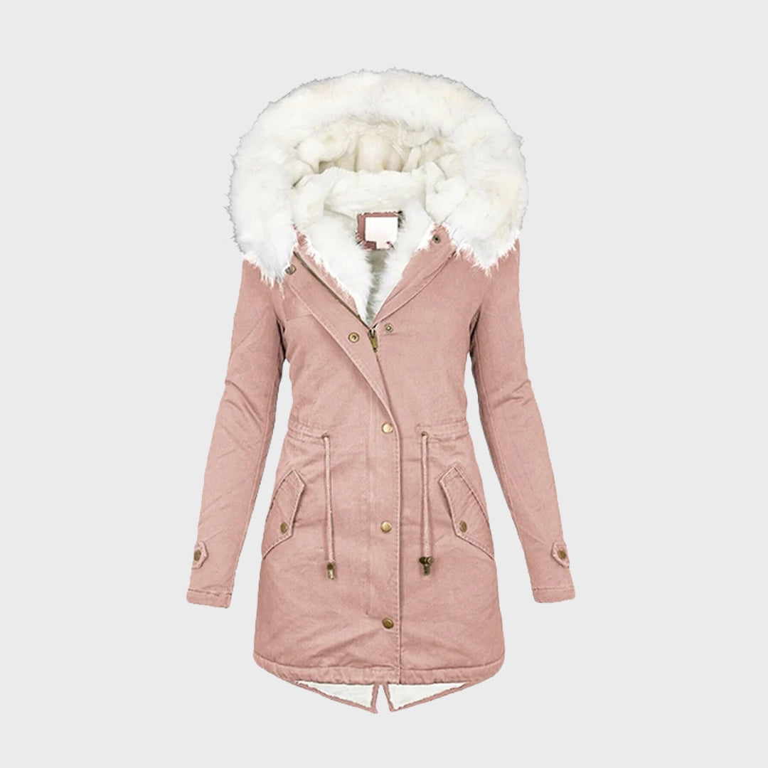 Warme Winterjacke Damen Stilvolle Designs