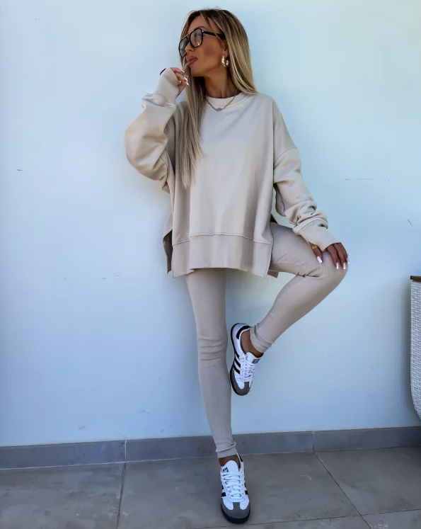 Weiche Strickkleidung Set