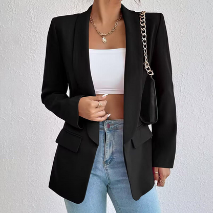 Damen Blazer Langarm Elegant