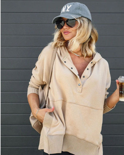 Bequeme Frauenhoodie Komfortabel
