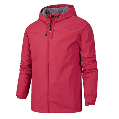 Herren Outdoor-Jacke Langarm Praktisch & Wasserdicht