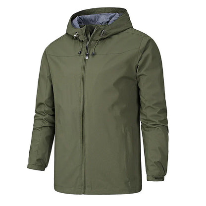 Herren Outdoor-Jacke Langarm Praktisch & Wasserdicht