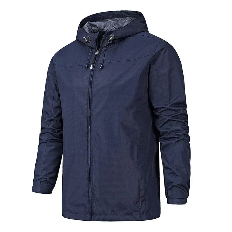 Herren Outdoor-Jacke Langarm Praktisch & Wasserdicht