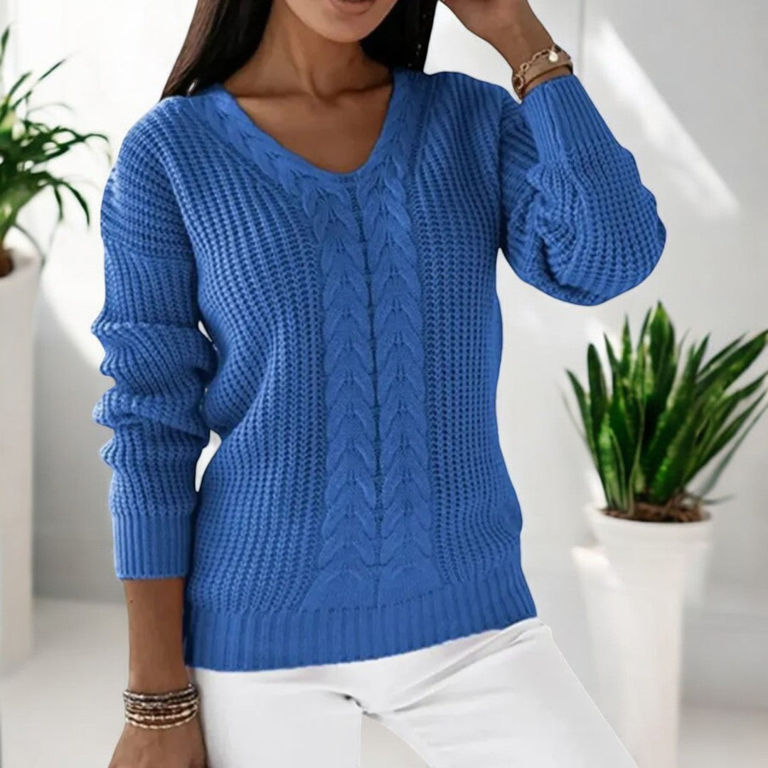 Moderne Strickpullover Skandinavisches Design