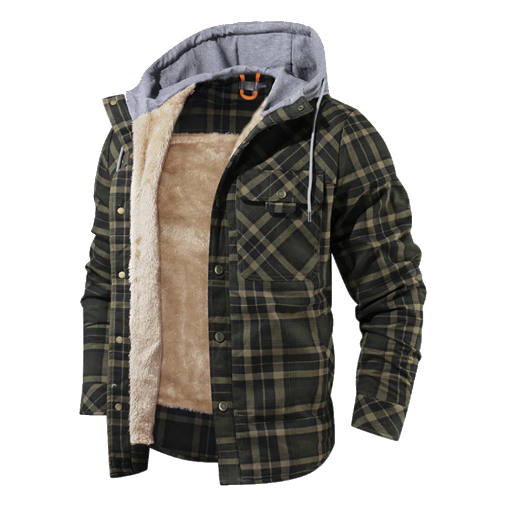 Elegante Damenjacke aus Holzoptik, Bequem & Langlebig