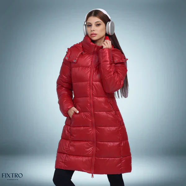 Stylischer Daunenparka Winterwarm