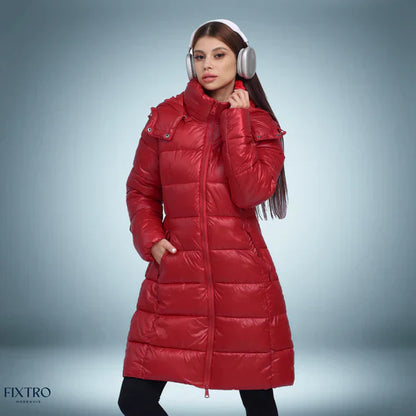 Stylischer Daunenparka Winterwarm