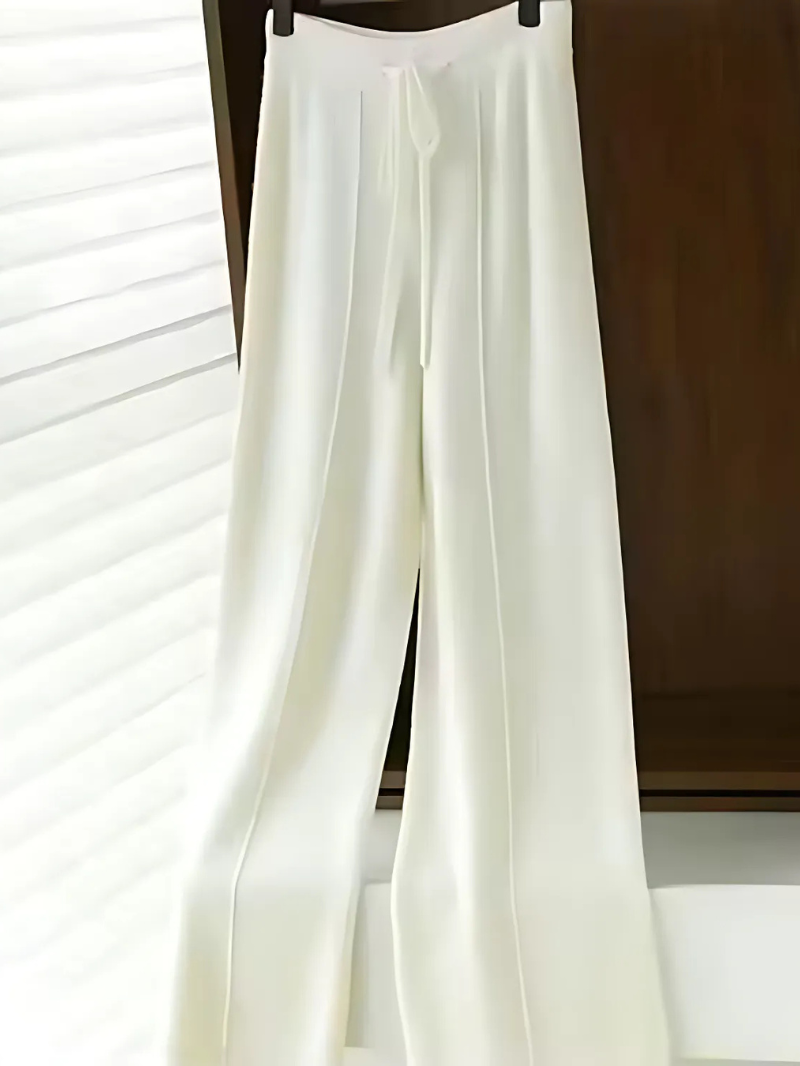 Strickhose Weitbein Stilvoll Gemütlich
