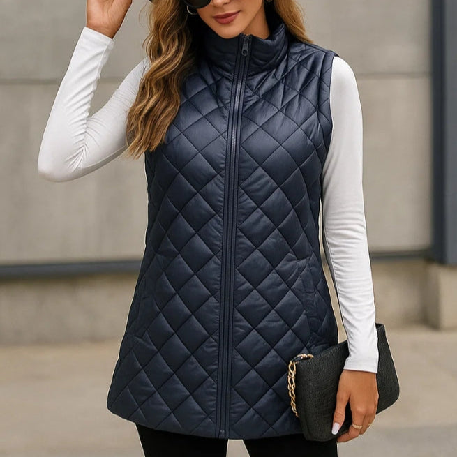 Modische Steppweste Damen
