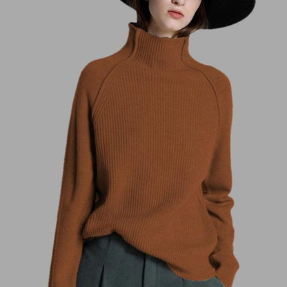 Soft Rollkragen Pullover Langarm Bequem