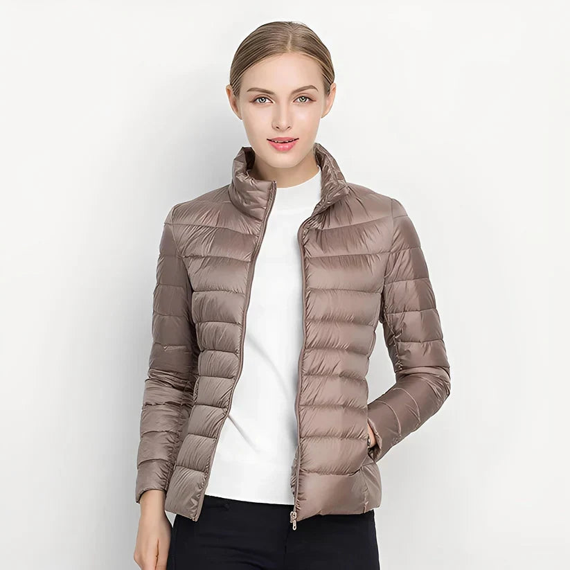 Damen Steppjacke Slim Fit Warm
