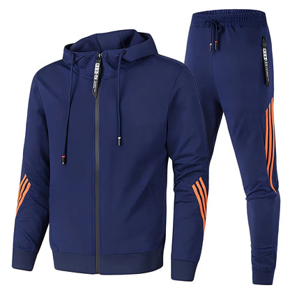 Sportanzug Set Herren Freizeit Trainingsbekleidung