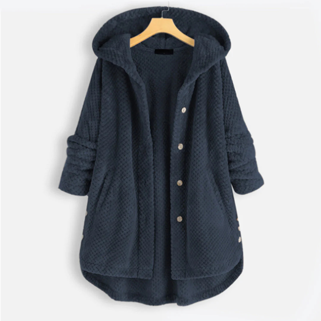 Daunenjacke Damen Warm Winter Kapuze - IdealeKleiden