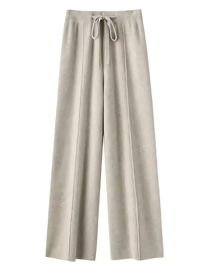 Strickhose Weitbein Stilvoll Gemütlich