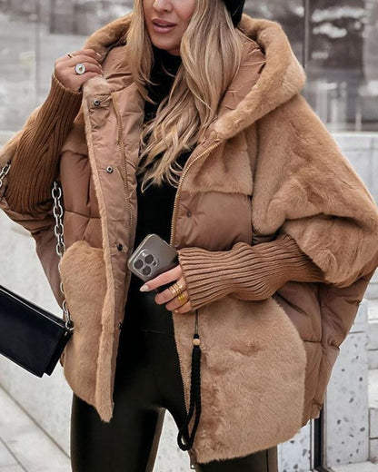 Kapuzenjacke Warm Isoliert
