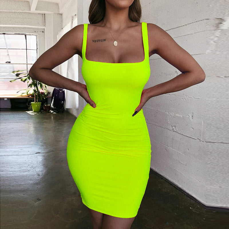 Damen Minikleid Figurformend Elegant V Ausschnitt - IdealeKleiden