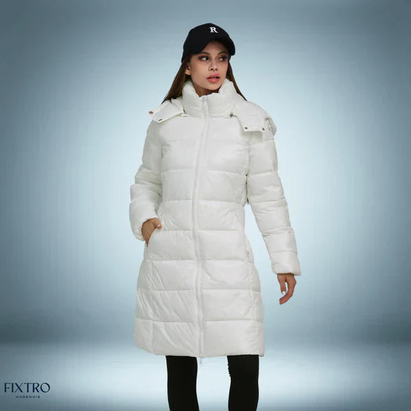 Stylischer Daunenparka Winterwarm