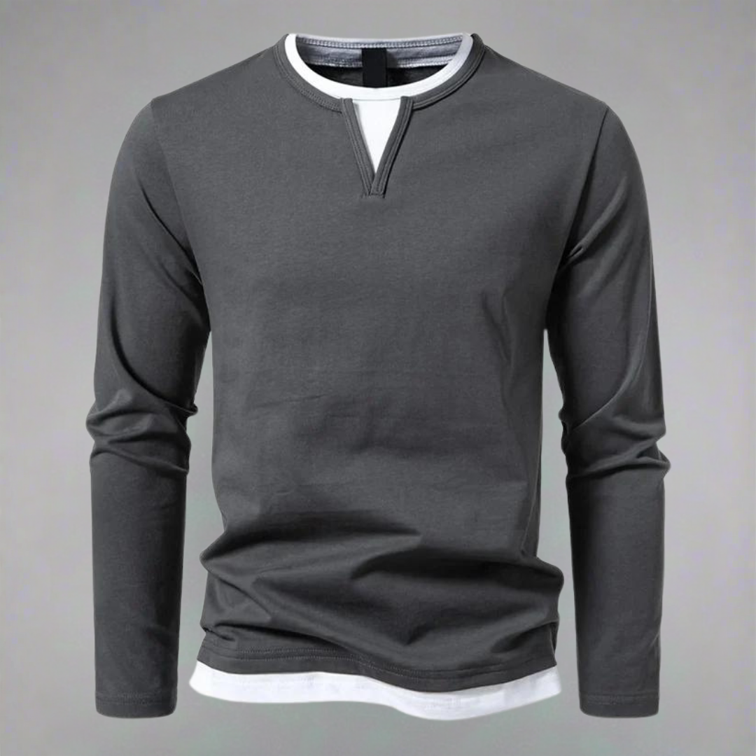 Stylische Herren-Pullover Langarm Modern