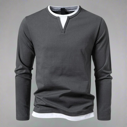 Stylische Herren-Pullover Langarm Modern