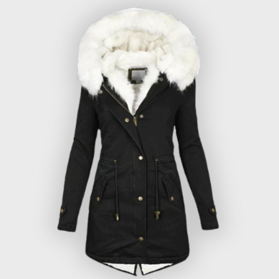 Frauen Parka Jackett Slim Fit - IdealeKleiden