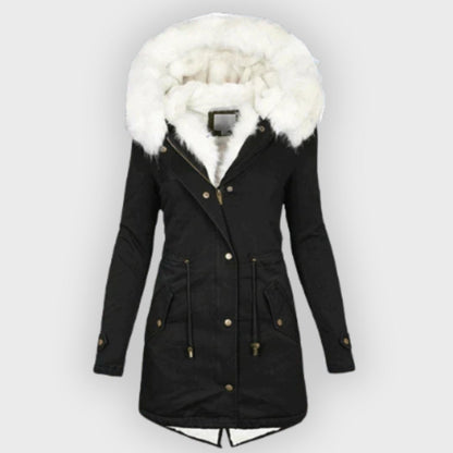 Frauen Parka Jackett Slim Fit - IdealeKleiden