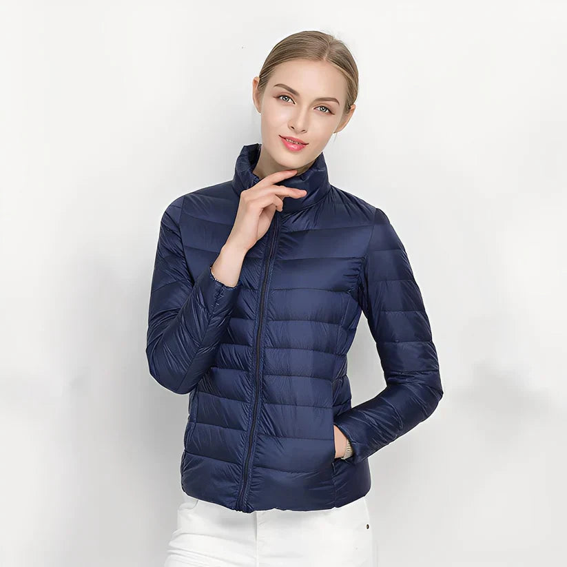 Damen Steppjacke Slim Fit Warm
