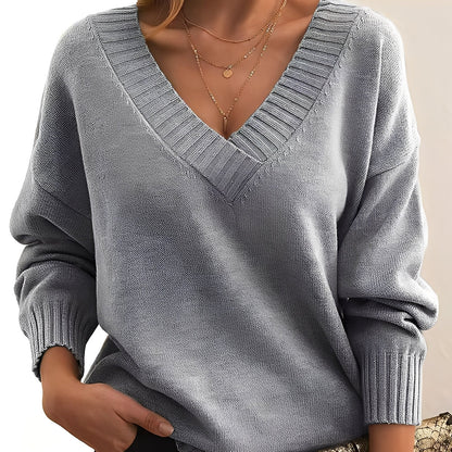 Damen Kaschmir Pullover Weich und Warm