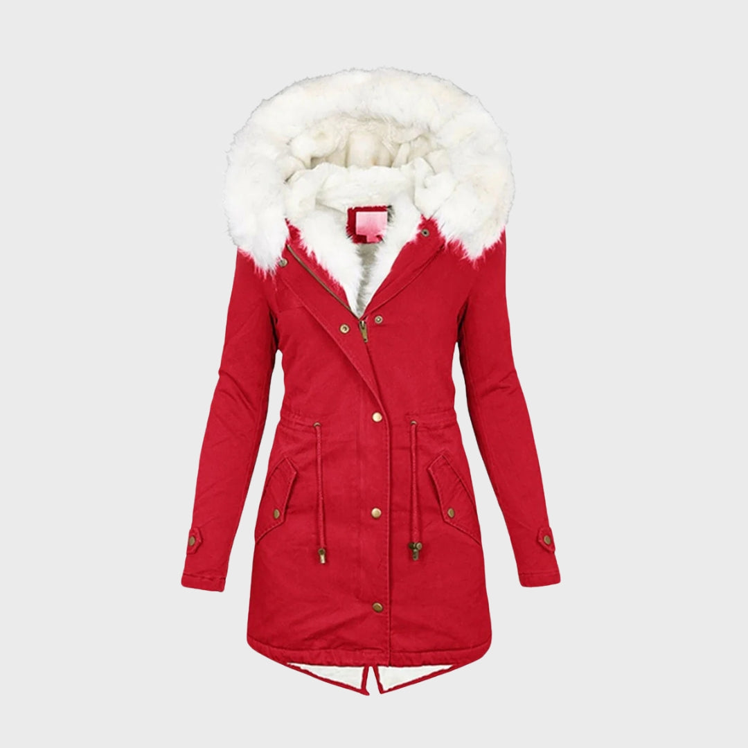 Warme Winterjacke Damen Stilvolle Designs