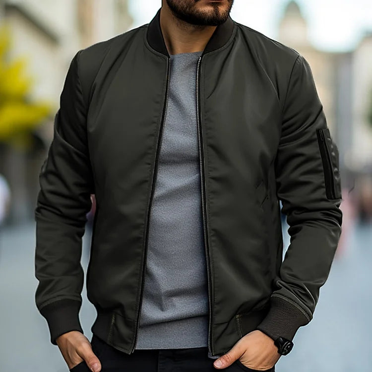 Bequeme Herren Bomberjacke Modern Style