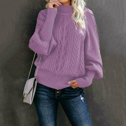 Eleganter Strickpullover Klassisch Damen