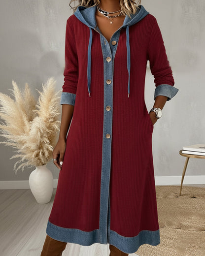Kapuzenpullover Farbenfroh Modern