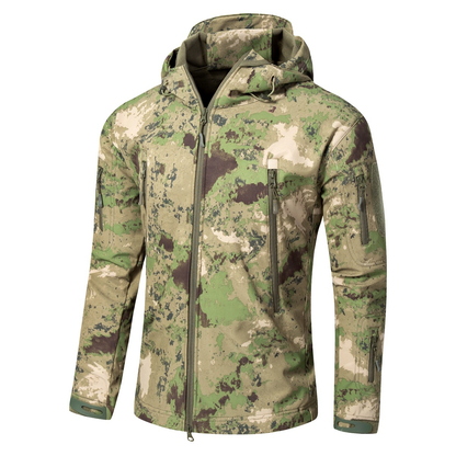Wasserdichte Fleecejacke Damen Warm