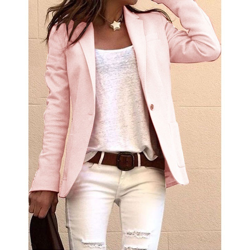 Damen Blazer Slim Fit Elegant Revers